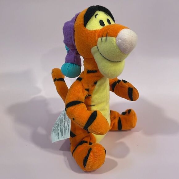 Vintage Disney Star Beans Wake Up Tigger Plush Toy Stuffed Animal Good Used Con… - Picture 3 of 10